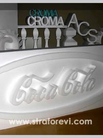Coca Cola Strafor Tabela ve Logo Kesimi