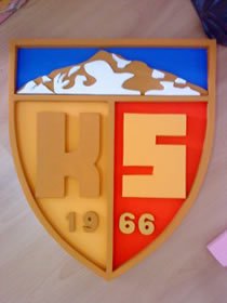 Kayserispor Strafor Logo Çalışması