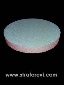 Strafor Pasta Altlığı 50cm çap 3cm yükseklik