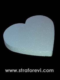 Kalp Pasta Altlığı 50cm x 3cm yükseklik