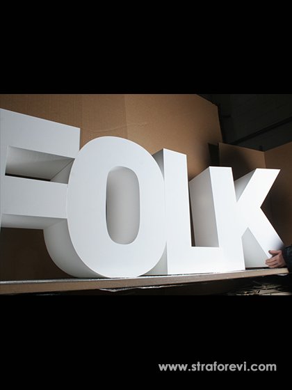 Köpük Kesim Dev Harf