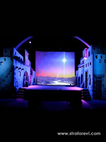 Konser - Müzik Sahnesi Strafor Dekorları