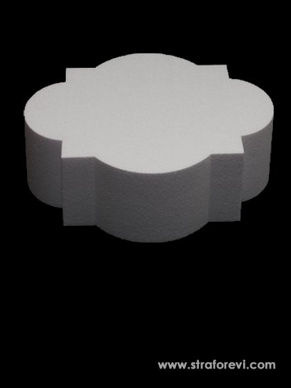 İngiliz Bahçesi Temalı Strafor Pasta Maketi